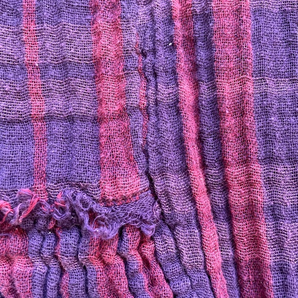 Free People Whistle While You Work Plaid Button Down Tunic Flannel Shirt - Picture 6 of 6